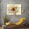 Abstract modern schilderij op canvas Lieve pensiero Lucas Verkoop