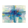 Abstract schilderij op canvas Doekavond aan zee Lucas Aanbod