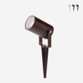 Buitenprojector spotlight met tuinspies Akron Aanbieding
