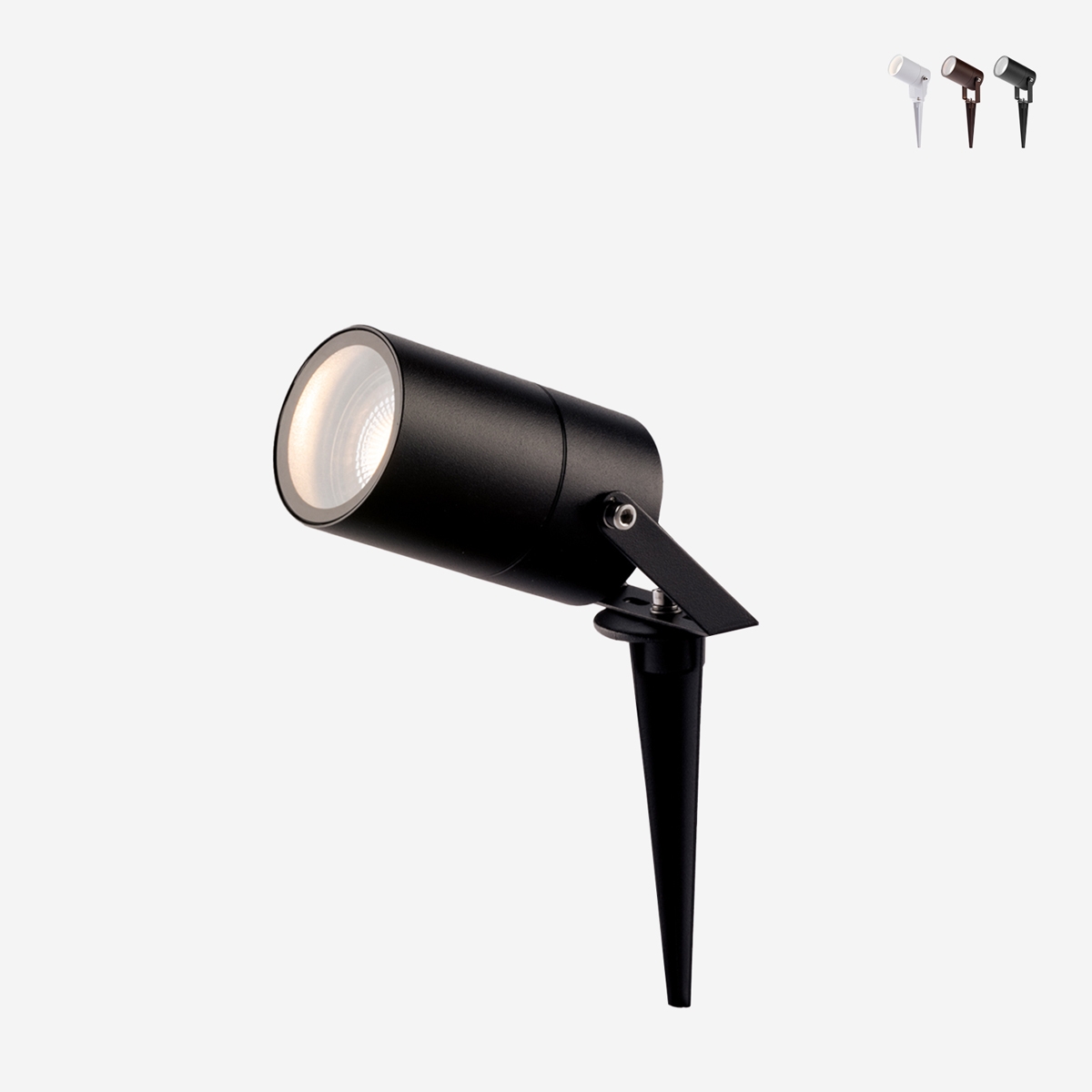 Buitenprojector spotlight met tuinspies Akron Voorraad Buitenprojector spotlight met tuinspies Akron Voorraad