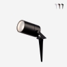 Buitenprojector spotlight met tuinspies Akron Voorraad