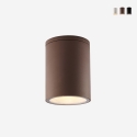 Moderne buitenplafondlamp cilindervormig in aluminium Citizen Aanbod