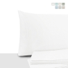 Set van 2 kussenslopen 50x80 cm van percal katoen met flap Miami Aanbieding