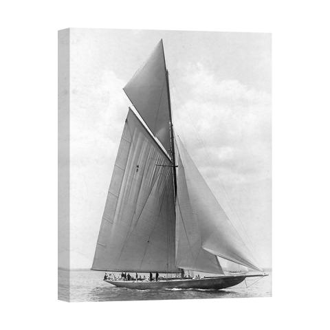 Canvasafdruk The Vanitie During the America's Cup, 1910 Edwin Levick Aanbieding