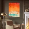 Abstracte canvasprint Afternoon Seaside van Ludwig Maun Verkoop