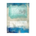Abstract Schilderij op Canvas Modern Beige Blauw Magic Sea Ludwig Maun Aanbod