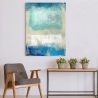 Abstract Schilderij op Canvas Modern Beige Blauw Magic Sea Ludwig Maun Verkoop