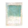Canvas schilderij modern abstract beige blauw Libra I Ludwig Maun Aanbod