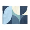 Moderne geometrische canvasprint abstract Moonlight Sandro Nava Aanbieding