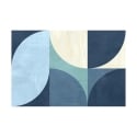 Moderne geometrische canvasprint abstract Moonlight Sandro Nava Aanbod