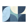Moderne geometrische canvasprint abstract Moonlight Sandro Nava Aanbod