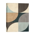 Abstract geometrisch canvas schilderij De Luxe I Sandro Nava Aanbieding