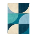 Abstract geometrisch schilderij op canvas Deep Waters Sandro Nava Aanbod