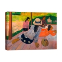 Impressionistisch schilderij op canvas doek The Siesta Paul Gauguin Aanbieding