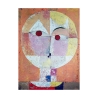 Moderne impressionistische canvasafdruk Senecio (detail) Paul Klee Aanbod