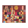 Impressionistisch kunstwerk op canvas Castle and Sun (detail) Paul Klee Aanbod