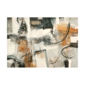 Abstract schilderij op canvas - Lees van binnen door Maurizio Piovan Aanbod