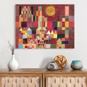 Impressionistisch kunstwerk op canvas Castle and Sun (detail) Paul Klee Verkoop