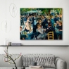 Impressionistische canvasprint Dance at Le Moulin de la Galette Renoir Verkoop