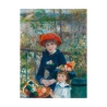 Impressionistische canvasprint Le due sorelle (sulla terrazza) Renoir Aanbod