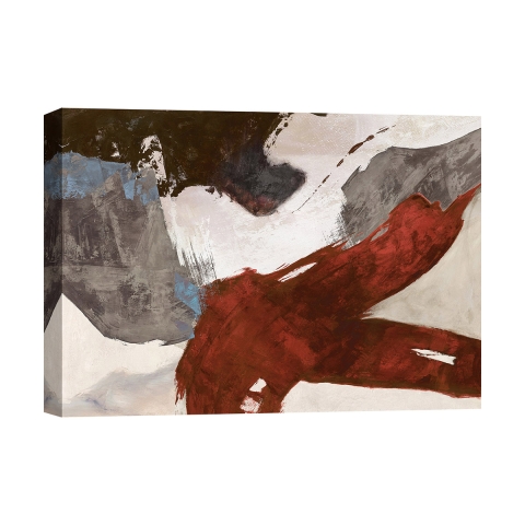 Abstracte print op canvasdoek moderne schilderij Elevation Jim Stone Aanbieding