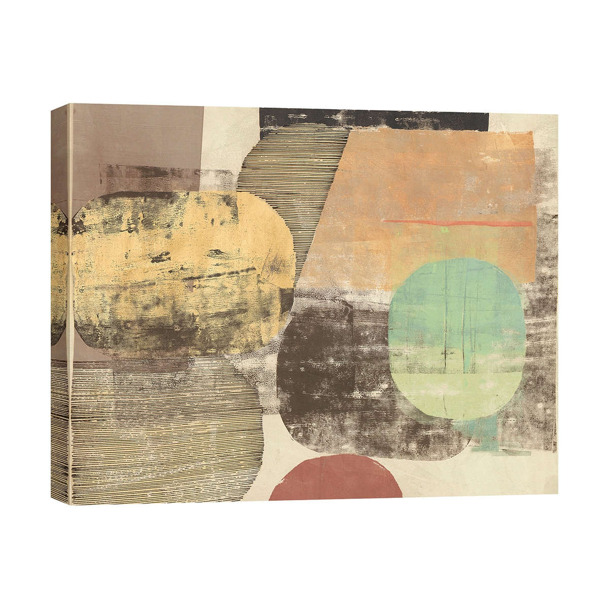 Moderne abstracte schilderij op canvas Constellation Peter Winkel Aanbieding
