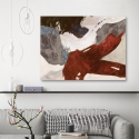 Abstracte print op canvasdoek moderne schilderij Elevation Jim Stone Korting