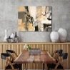 Moderne abstracte canvasprint In costruzione Maurizio Piovan Korting