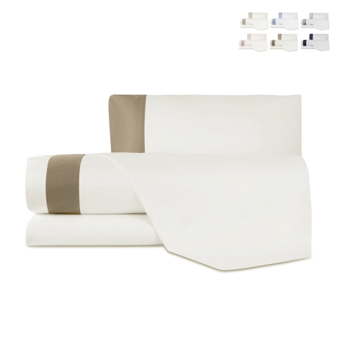 Heritage katoensatijn beddengoedset voor éénpersoons en half bed met kussensloop Aanbieding