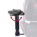Sportieve en ergonomische bureaustoel game stijl Eldiablo X Aanbod