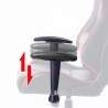 Sportieve en ergonomische bureaustoel game stijl Eldiablo X Korting
