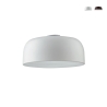 Moderne ronde metalen plafondlamp 38 cm Bristrot Aanbieding