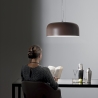 Ronde hanglamp 52cm met metalen kap Bistrot Verkoop