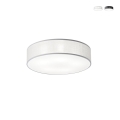 Moderne ronde plafondlamp 57cm van metaal en kleurrijke stof Capital Aanbieding