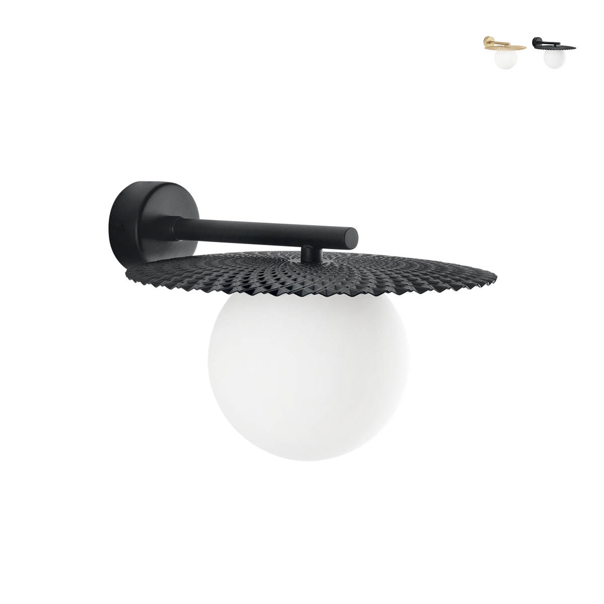 Vintage metalen wandlamp met ronde witte glazen kap Chaplin AP Aanbieding Vintage metalen wandlamp met ronde witte glazen kap Chaplin AP Aanbieding