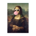 Popart canvas schilderij Leisure Time, Mona Lisa van Matt Spencer Aanbod