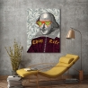 Moderne Pop-Funky Kunst op Canvas Print William Matt Spencer Verkoop