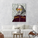 Moderne Pop-Funky Kunst op Canvas Print William Matt Spencer Korting
