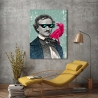 Moderne pop art canvas schilderij Edgar Matt Spencer Verkoop