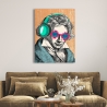 Pop art schilderij op canvasdoek Ludwig Matt Spencer Korting