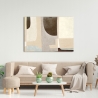 Abstract schilderij op canvas Double Fantasy (detail) - Steve Roja Verkoop