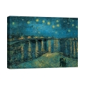 Impressionistisch schilderij op canvas La Notte Stellata Vincent van Gogh Aanbieding
