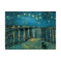Impressionistisch schilderij op canvas La Notte Stellata Vincent van Gogh Aanbod