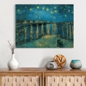 Impressionistisch schilderij op canvas La Notte Stellata Vincent van Gogh Verkoop