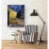 Canvas Schilderij Caféterras bij Nacht Vincent van Gogh Verkoop