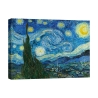 Impressionistisch schilderij op canvas Sterrennacht Vincent van Gogh Aanbieding