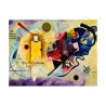 Moderne abstracte canvasprint Yellow, Red & Blue Kandinsky Aanbod