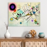 Canvasprint abstract eigentijds schilderij Composition VIII Kandinsky Verkoop
