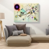 Canvasprint abstract eigentijds schilderij Composition VIII Kandinsky Korting
