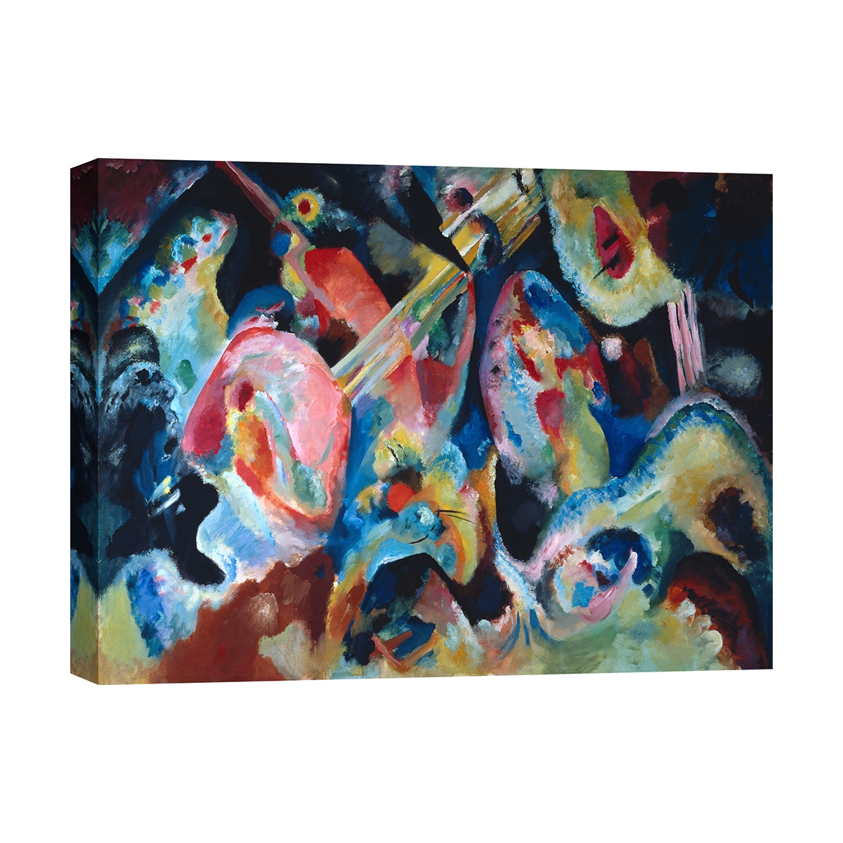 Abstract schilderij op canvas Improvisation The Deluge Wassily Kandinsky Aanbieding